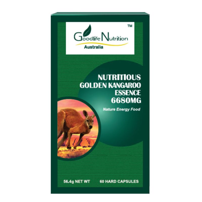 Goodlife Nutrition-Nutritious Golden Kangaroo Essence 6680mg 60 Capsules