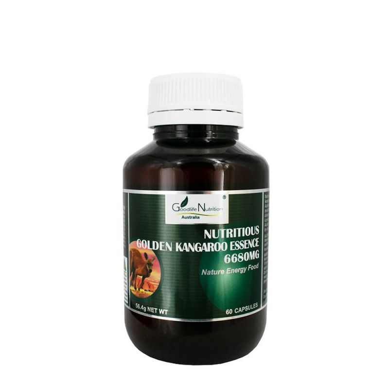 Goodlife Nutrition-Nutritious Golden Kangaroo Essence 6680mg 60 Capsules
