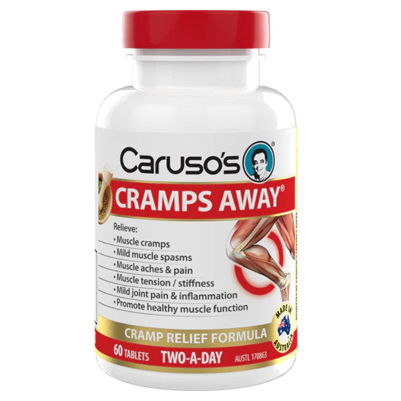 Caruso's Natural Health-Cramps Away 60 Tablets