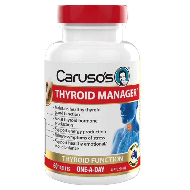 Caruso's Natural Health-Thyroid Manager 60 Tablets