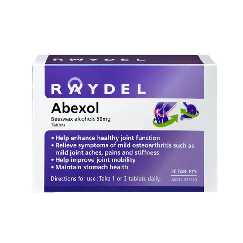 Raydel-Abexol 50mg 30 Tablets