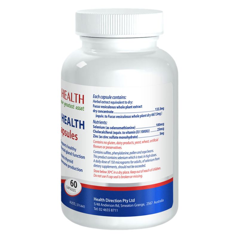 Cabot Health-Thyroid Health 60 Caps