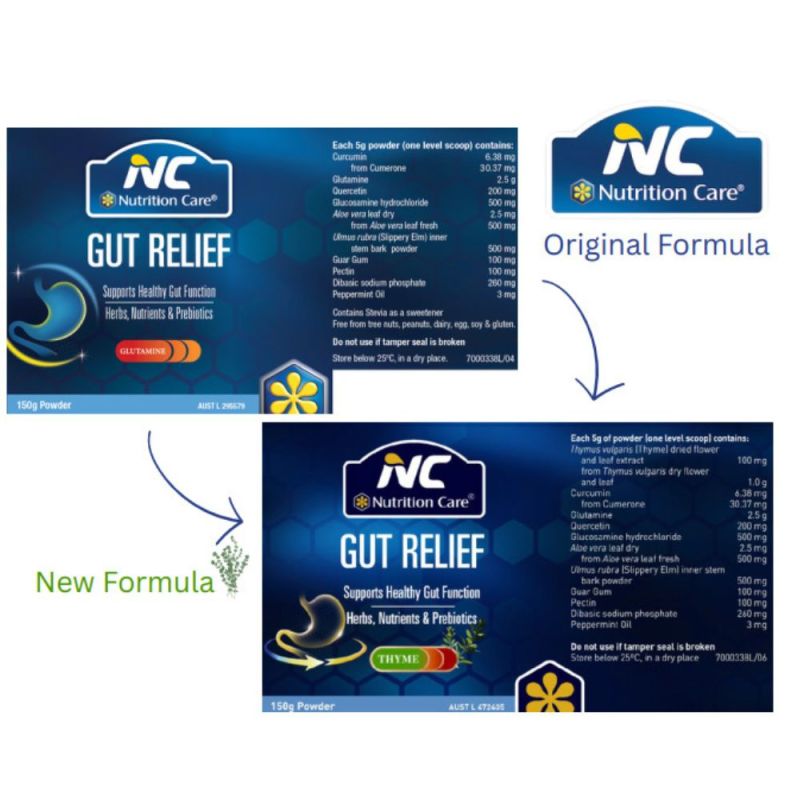 Nutrition Care-Gut Relief 150g