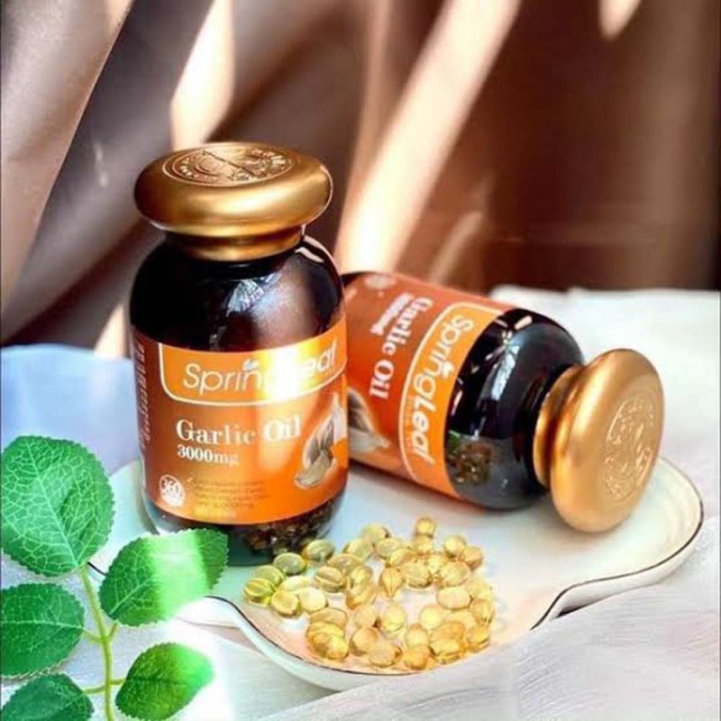 Springleaf Garlic Oil 3000mg 360 Capsules