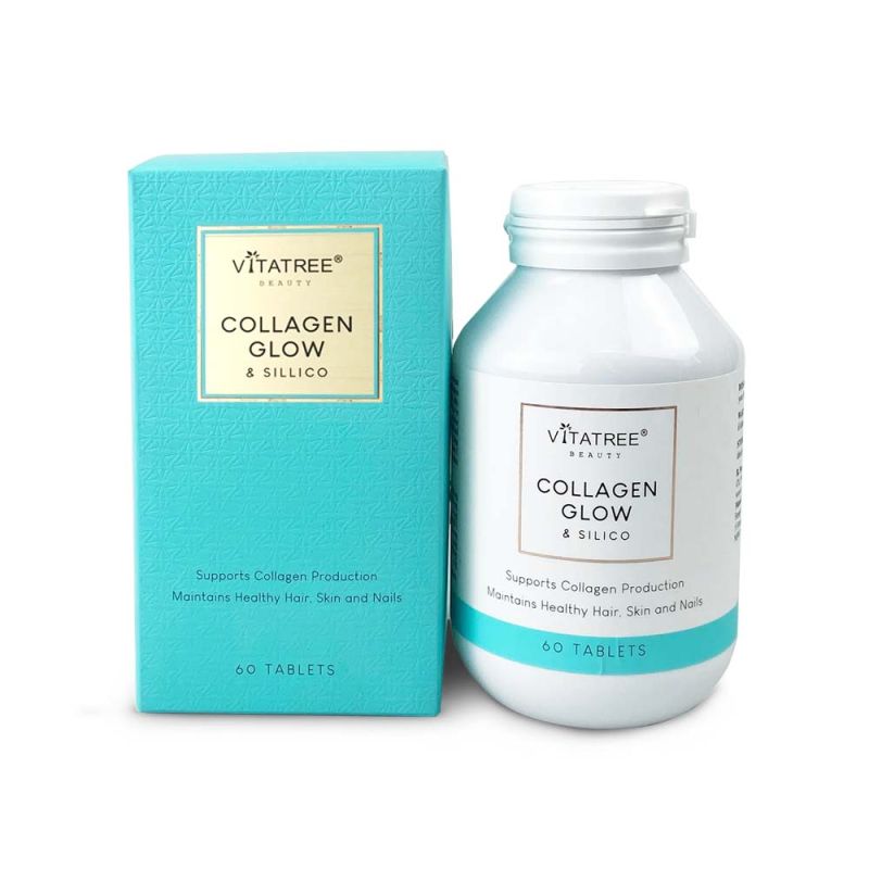 Vitatree-Collagen Glow And Silico 60 Capsules