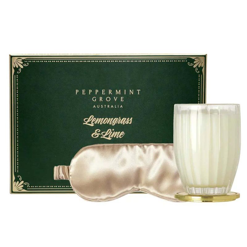 Peppermint Grove-Lemongrass & Lime Wind Down Gift Set