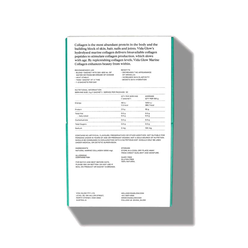 Vida Glow-Original Marine Collagen 30x3G