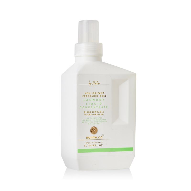Nontre-Laundry Liquid Concentrate Non-Irritant Fragrance Free 1 L
