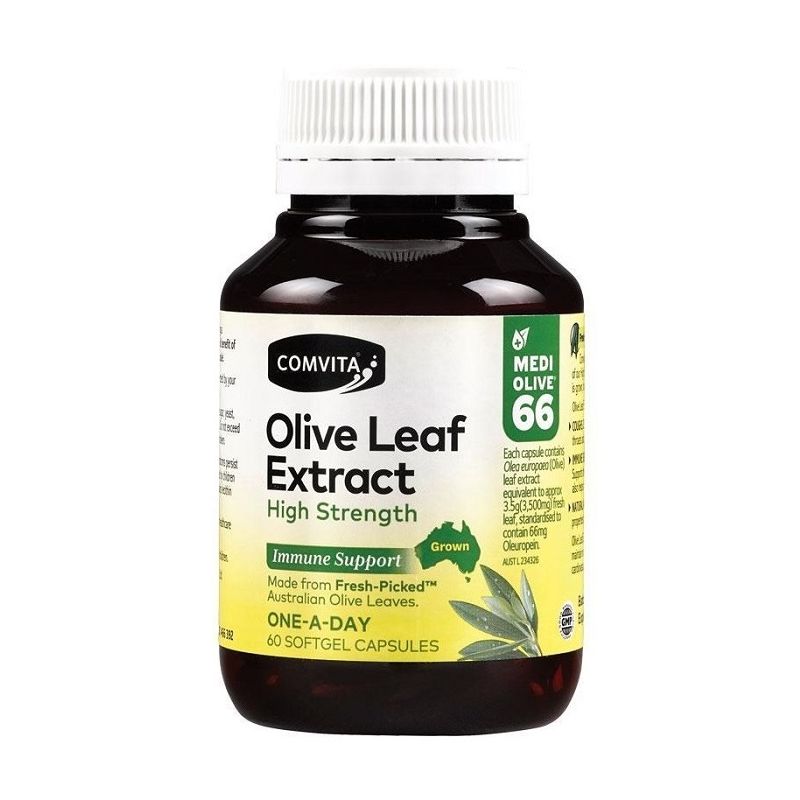 Comvita-Olive Leaf Extract High Strength 60 Capsules