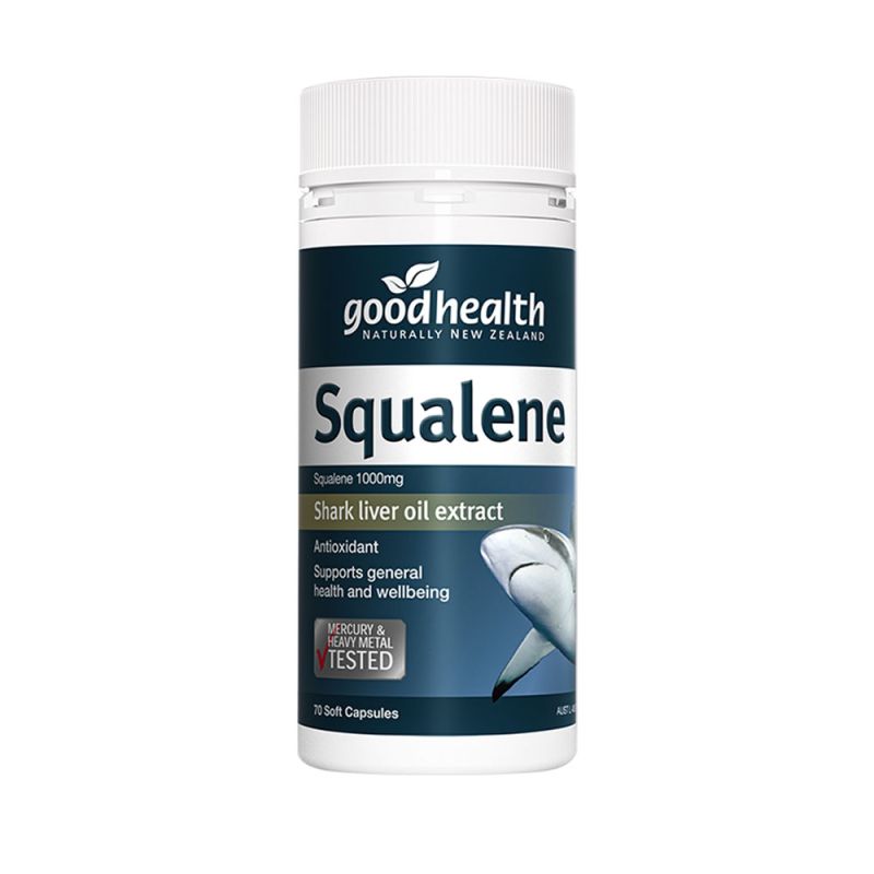 Goodhealth-Squalene 1000mg 70 Capsules (EXP 06/26)