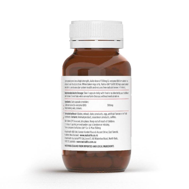 Nutra-Life CoQ10 300mg 60 Capsules