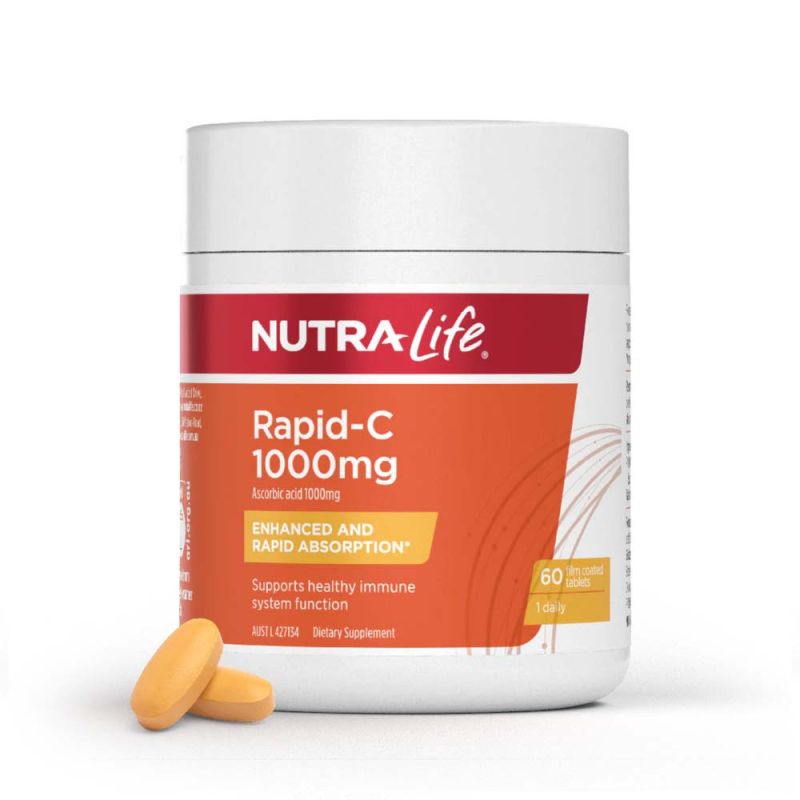 Nutra-Life Rapid C 1000mg 60 Tablets