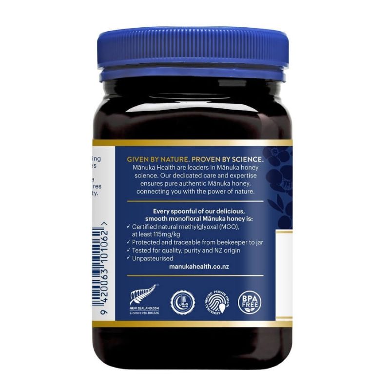 Manuka Health-Manuka Honey MGO 115+ 500g