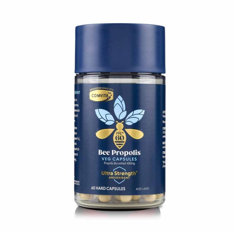 Comvita-Propolis Ultra Strength PFL60 400mg 60 Vegetarian Capsules