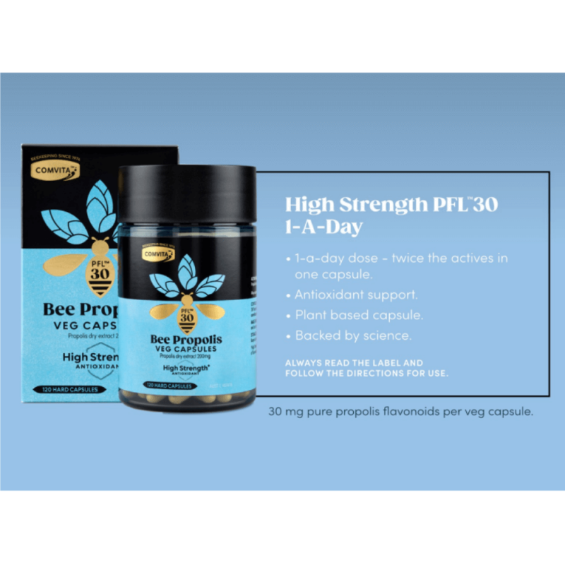 Comvita Propolis PFL™30 Vege 120 Capsules