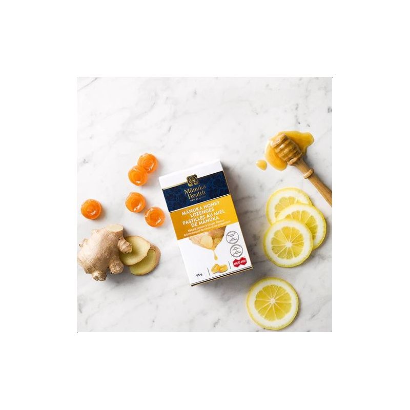 Manuka Health-Manuka Honey Drops Lemon MGO 400+ 15 Drops 65g