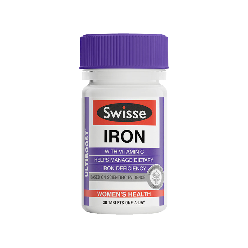 Swisse Ultiboost Iron 30 Tablets