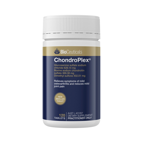 BioCeuticals ChondroPlex 120 Tablets - Practitioner Grade Joint Support with Glucosamine Chondroitin and MSM