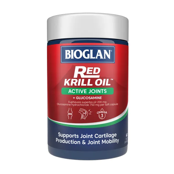 Bioglan red krill oil active joints 60s