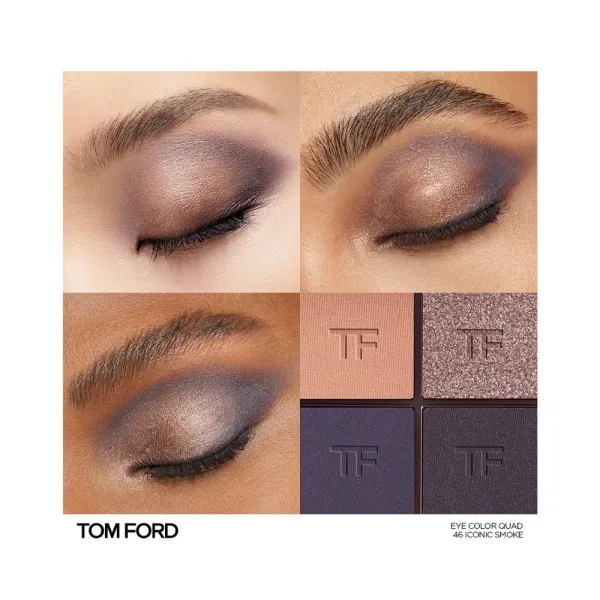 Tom Ford Eye Color Quad Crème- Iconic Smoke 8g