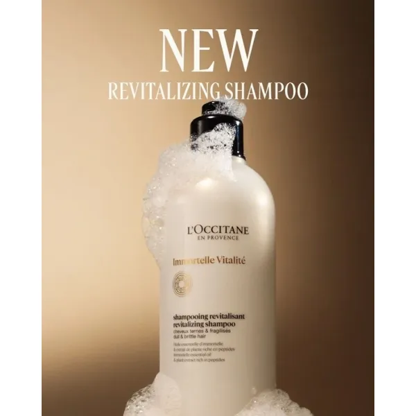 L'Occitane Immortelle Vitality Revitalizing Shampoo 300ml