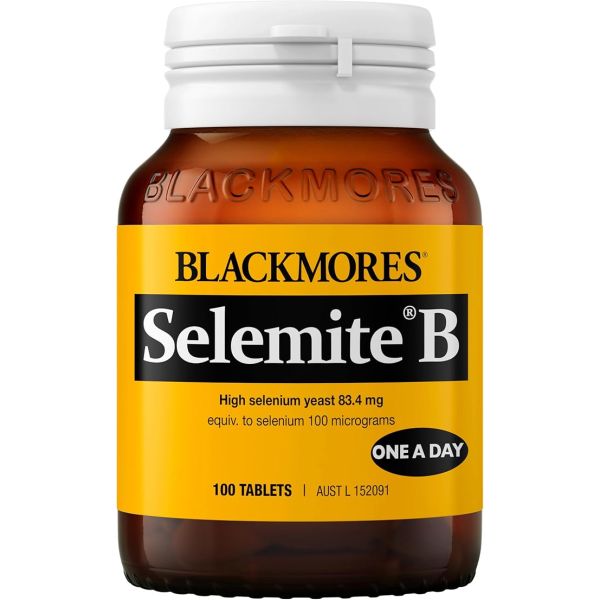 Blackmores Selemite B 100mcg 100 Tablets