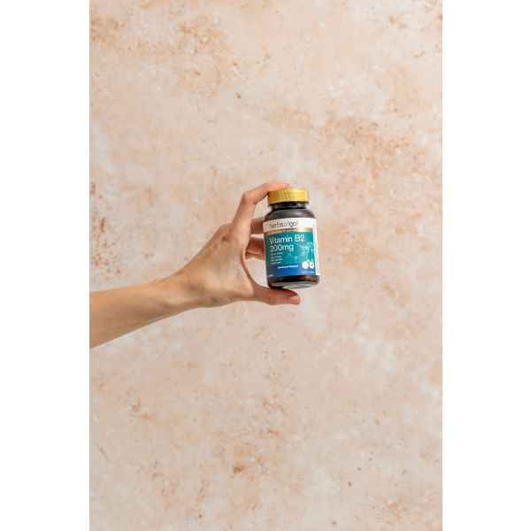 Herbs of Gold Vitamin B2 200mg 60 Tablets