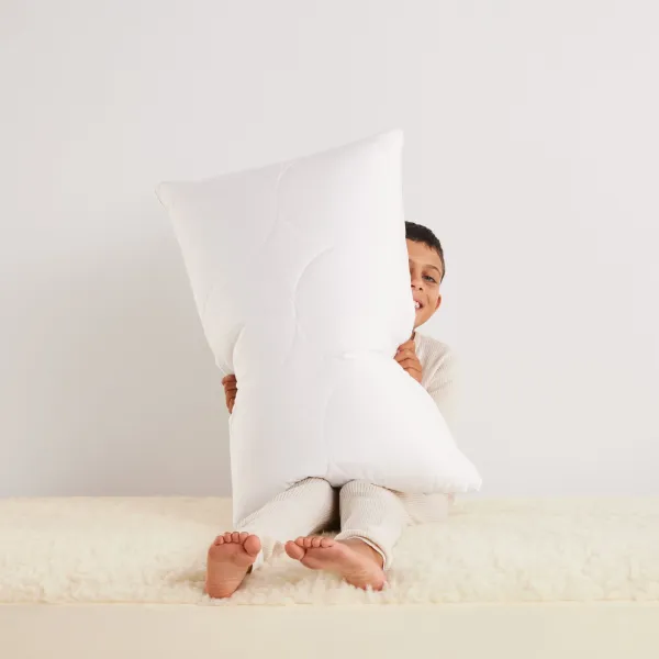 MiniJumbuk SleepCalm™ Kids Wool Cotton Quilted Pillow 7+ Years