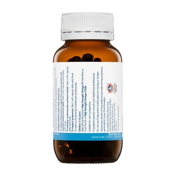 Ethical Nutrients High Strength Omega-3 60 Capsules