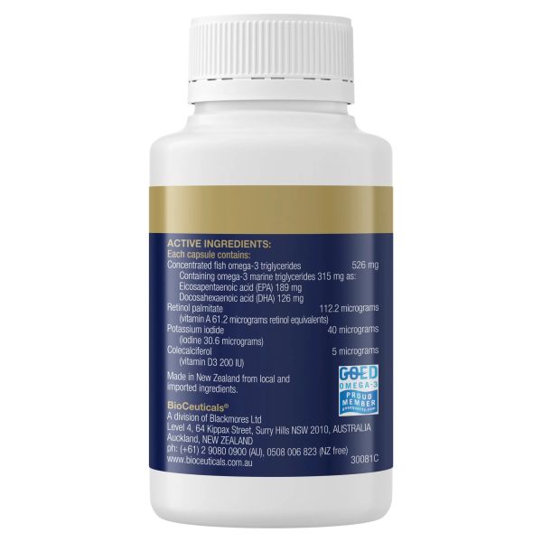 BioCeuticals UltraClean OmegaFactors for Juniors 60 Capsules