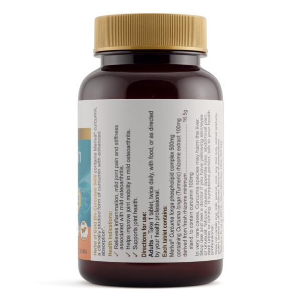 Herbs of Gold Bio Curcumin 5400 30 Tablets