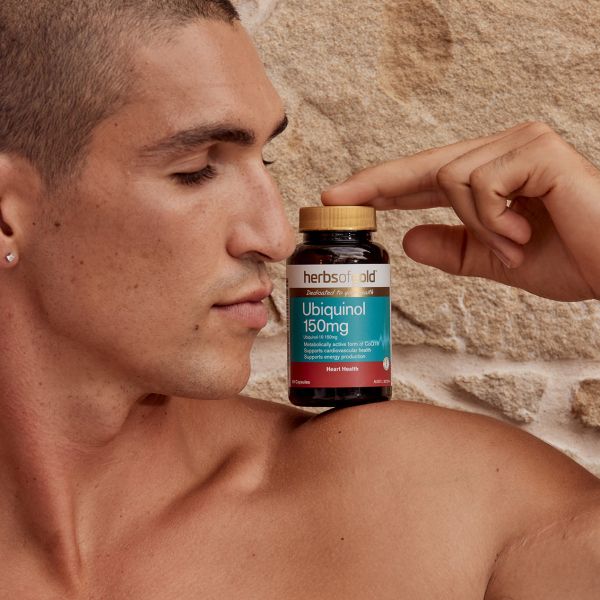 Herbs of Gold Ubiquinol 150mg 60 Capsules