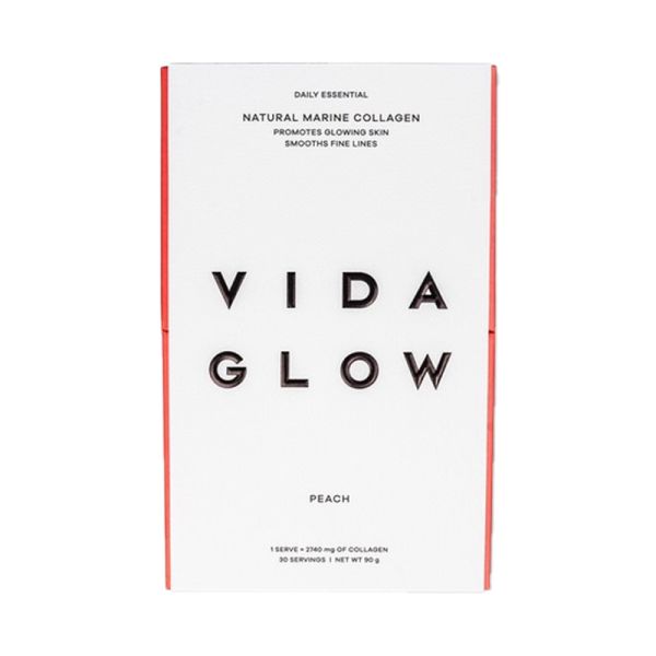 Vida Glow Marine Collagen Peach 30 Servings
