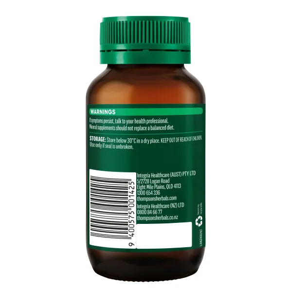 Thompson's Organic Zinc 180 Tablets