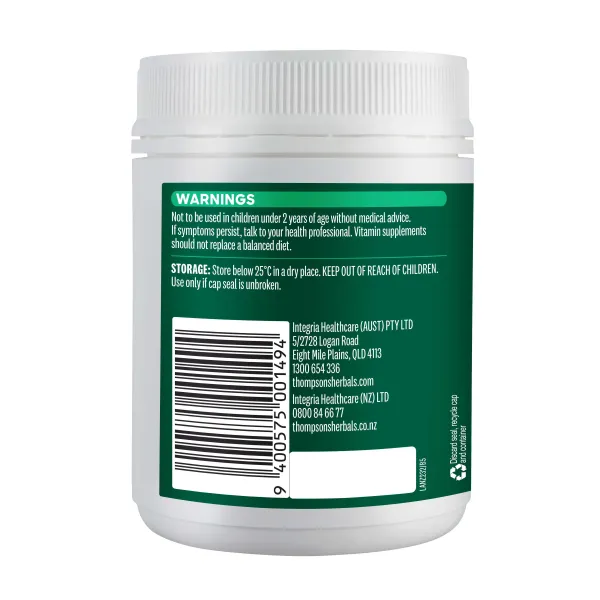 Thompson's Ultra C 1000 180 Tablets