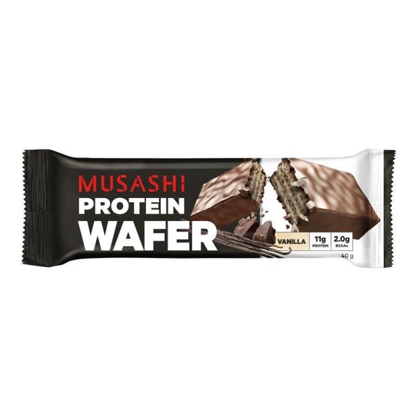 Musashi Protein Wafer Vanilla 40g x 12