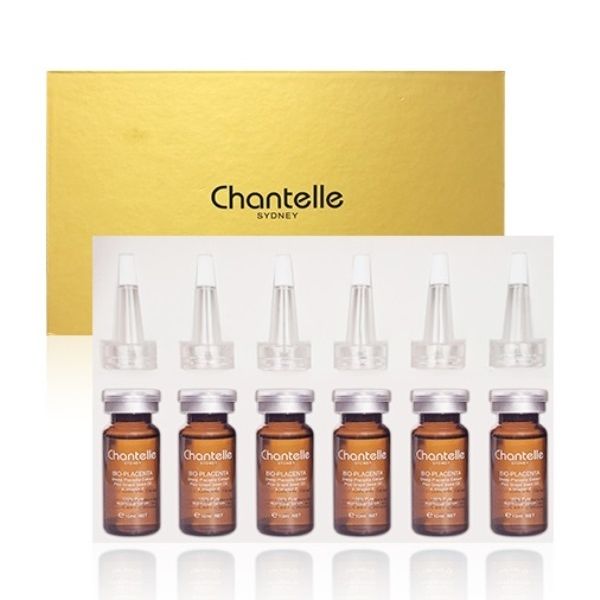 Chantelle Sydney-Gold Bio Placenta Sheep Extract 6 X 10ml Pack - Classic Australian Anti-Ageing Serum with Pure Sheep Placenta