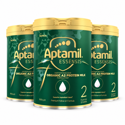 Aptamil Essensis Stage 2 Follow-On Formula 900g x 3 Tins