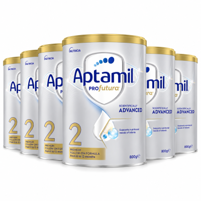 Aptamil Profutura Stage 2 Follow-On Formula 800g x 6 Tins