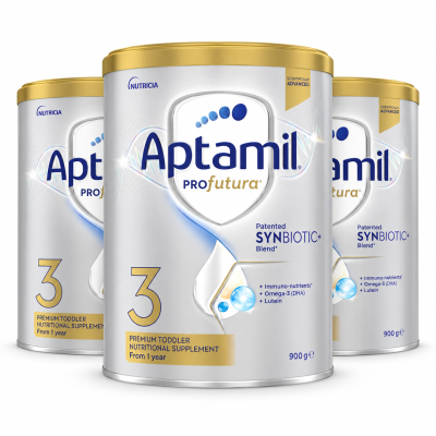 Aptamil Profutura Stage 3 Toddler Nutritional Supplement 900g x 3 Tins