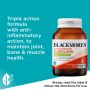Blackmores Concentrated Curcumin + Active Support 120 Tablets