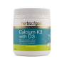 Herbs of Gold Calcium K2 with D3 180 Tablets