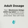 Blackmores Ginkgo 6000mg 30 Tablets