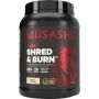 Musashi Shred & Burn Vanilla Milkshake 900g