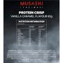 Musashi Protein Crisp Vanilla Caramel 60g x 12