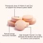 Nutra-Life High Strength Vit C + Vit D + Zinc 120 Chewable Tablets