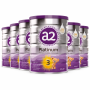 A2 Platinum Stage 3 Toddler Milk Drink 900g x 6 Tins
