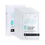 Jema Rose-8+ Minute Luminous Whitening Mask 7x25ml