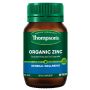 Thompson's Organic Zinc 80 Tablets