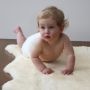 Dynasty Australia-Ivory Sheep Skin Rug 105cm